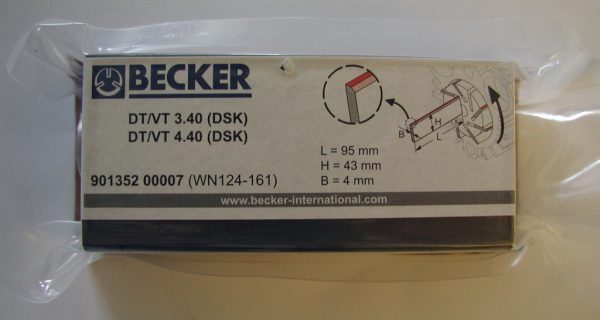 Becker 901352 00007 Kömür wn 124-239 DT VT 3.40 4.40 - Vakum Pompaları ve Blowerlar;Becker Vakum Pompaları