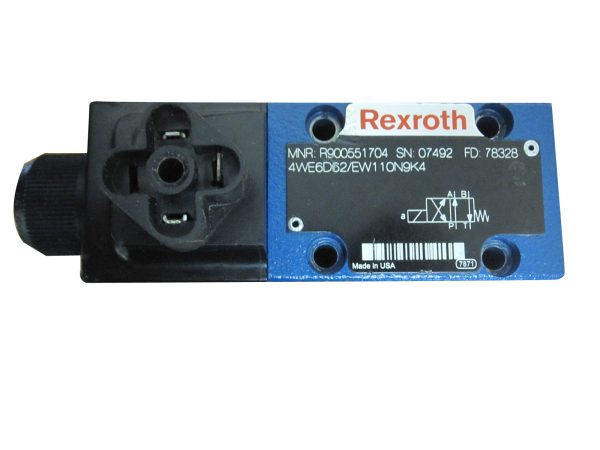 Bosch Rexroth 4WE6D62-EW110N9K4 Solenoid Valf - Pnömatik Sistemler;Bosch Rexroth Pnömatik Sistemler