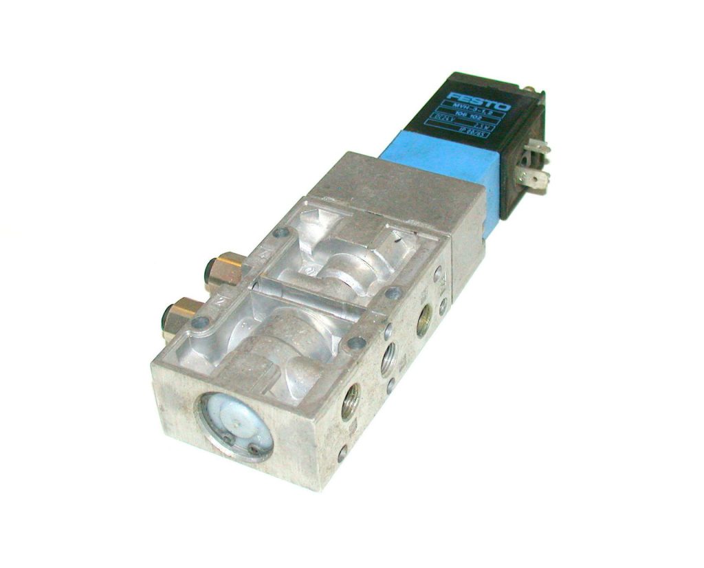 Festo MVH-5-1/8" inç Solenoid Valf - Pnömatik Sistemler;Festo Pnömatik Sistemler
