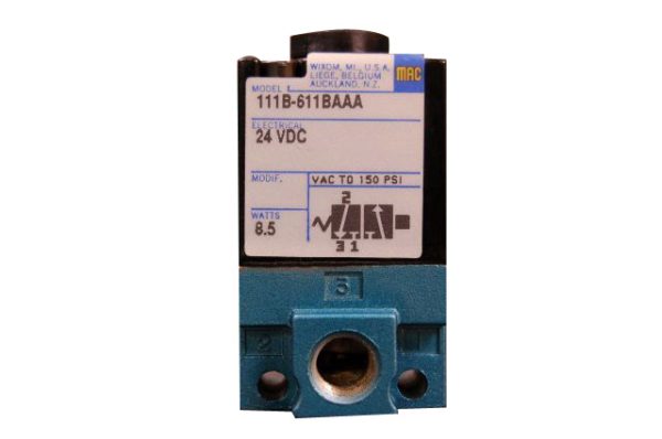 MAC Valf 111B-611BAAA Solenoid Valf - Pnömatik Sistemler;MAC Valf ve Pnömatik Sistemler