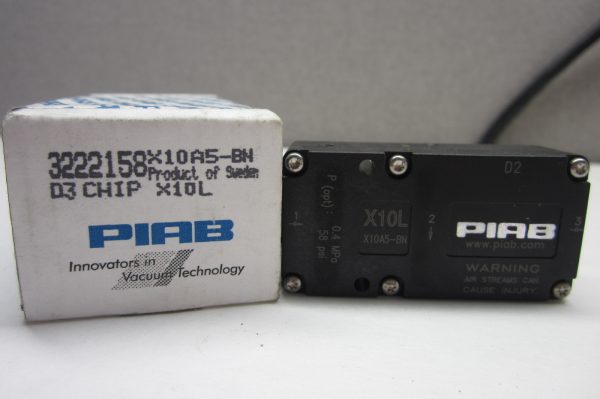 PIAB X10L X10AS-BN Vacuum Pump Vakum Jeneratörü - Pnömatik Sistemler;Piab Pnömatik Sistemler
